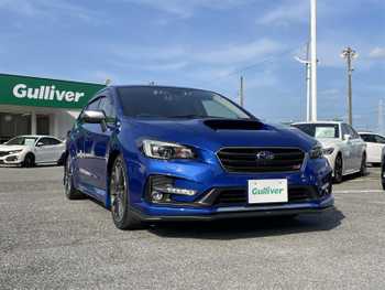 スバル レヴォーグ 1．6STIスポーツアイサイト STiエアロ BLITZ車高調 専用革シート