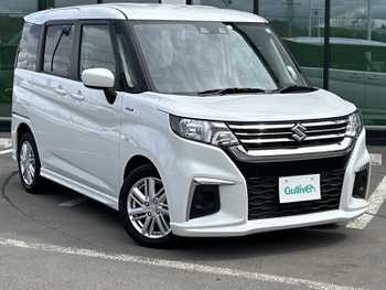 スズキ ソリオ HV MX 社外メモリナビ Bカメラ 片側パワスラ