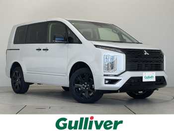 三菱 デリカＤ：５ ブラックエディション 登録済未使用車 純正11型ナビ 電リアゲート