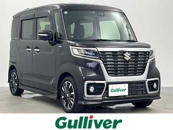 スズキ スペーシア カスタム HYBRID XS 純正8型ナビ TV 全方位カメラ 両側Pスラ