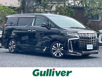 トヨタ アルファード S Cパッケージ TRDエアロ/マフラー SR ナビ 全方位 黒皮