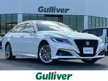 トヨタ クラウン ハイブリッド S Cパッケージ 純ナビ地デジBカメプリクラBSM追従クルコン