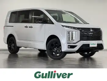 三菱 デリカＤ：５ ブラックエディション 未使用車/11インチナビ/360カメラ/本革/BSM