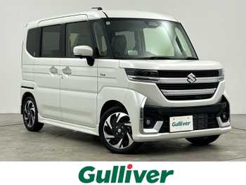 スズキ スペーシア カスタム HYBRID XS 禁煙車 全方位カメラナビ 両側パワスラ ETC