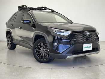 トヨタ ＲＡＶ４ ハイブリットG 黒革 9型ナビ TRDキャリア 禁煙車
