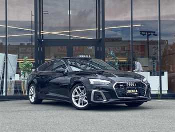アウディ Ａ５ SB 40TDIクワトロ Sライン ACC 純正ナビ全方位 半革 温席前後ドラレコ