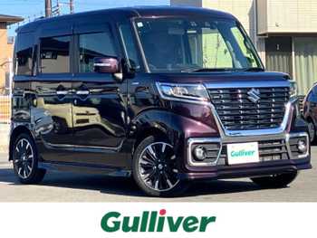 スズキ スペーシア カスタム HYBRID XS 純正ナビ/ドラレコ前後/両側パワスラ/ETC