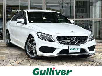 メルセデス・ベンツ Ｃ２２０ｄ ローレウスエディション 黒革 ナビ Bカメ レーダーセーフティ ETC