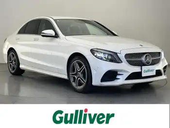 メルセデス・ベンツ Ｃ２００ ローレウスED スポーツプラスPKG 純正ナビTV 全方位 黒革 Burmester 禁煙車
