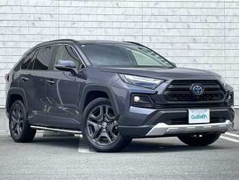 トヨタ ＲＡＶ４ ハイブリッド アドベンチャー 禁煙 サンルーフ 革シート TSS ACC BSM