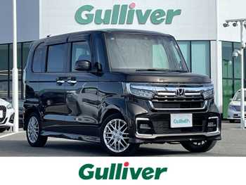 ホンダ Ｎ ＢＯＸ カスタム L ターボ 8型ナビ TV Bカメラ ドラレコ ETC 両側電動