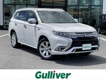 三菱 アウトランダー ＰＨＥＶ G プレミアムパッケージ ロックフォードサウンド 全方位カメラ BSM