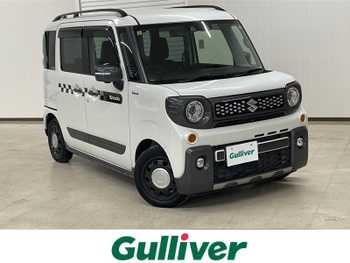 スズキ スペーシア ギア HYBRID XZターボ 社外8型ナビTV 360度カメラ DCBS ICターボ