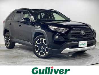 トヨタ ＲＡＶ４ アドベンチャー 禁煙 純正9型DA サンルーフ Bカメ 追従 BSM