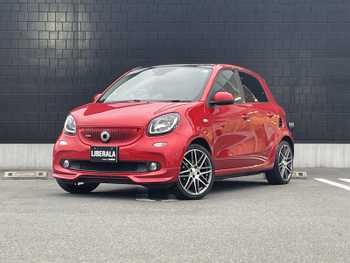 スマート ＭＣＣ スマート フォーフォー BRABUS エクスクルーシブ レッドLTD 特別仕様車 9インチフローティングナビ