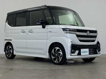 スズキ スペーシア カスタム HYBRID XS ワンオーナー　純正9型ナビ 全周囲カメラ