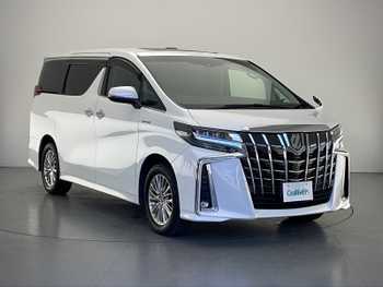 トヨタ アルファードハイブリット SR 純正ナビ/両側パワースライド/サンルーフ/