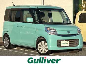 スズキ スペーシア X 8型ナビ　電動スライドドア　BT　フルセグ