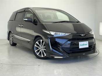 トヨタ エスティマ アエラス プレミアム アルパイン TRD SR 後モニター Pシート