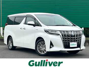 トヨタ アルファードハイブリット G Fパッケージ 禁煙車　メーカーOPナビ　後席モニター