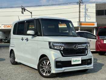ホンダ Ｎ ＢＯＸ カスタム L 1オーナー/片側パワスラ/純正ナビ/衝突軽減