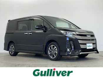 トヨタ ノア Si ダブルバイビー 純正10型ナビ 後席モニター 半革シート
