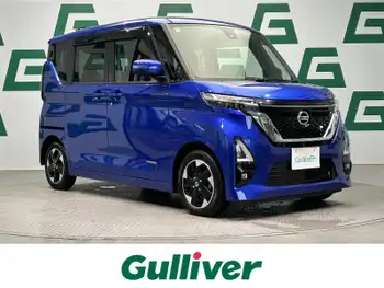 日産 ルークス ハイウェイスター X 禁煙 純正ナビ ETC 左側電動 全方位 LED