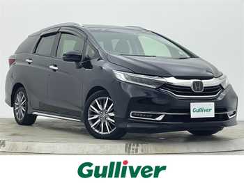 ホンダ シャトル ハイブリッド Z ホンダセンシング 禁煙車 純8型ナビ ルーフレール ハーレザー