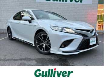 トヨタ カムリ WSレザーパッケージ TRDエアロ　純正ナビ　パドルシフト　ETC