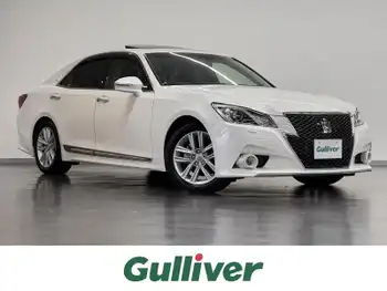 トヨタ クラウン ハイブリッド アスリートG アドバンストPKG/サンルーフ/8型ナビ/本革