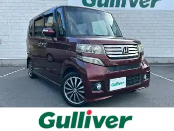 ホンダ Ｎ ＢＯＸ カスタム G ターボパッケージ ターボ車 純正ナビTV Bカメラ 両側パワスラ