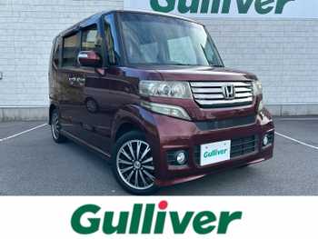 ホンダ Ｎ ＢＯＸ カスタム G ターボパッケージ ターボ車 純正ナビTV Bカメラ 両側パワスラ