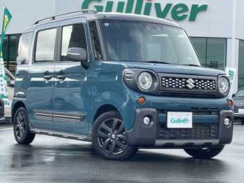 スズキ スペーシア ギア HYBRID XZターボ 禁煙車/両側パワスラ/BT/USB/ETC/クルコン