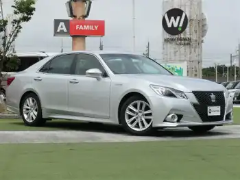 トヨタ クラウン ハイブリッド アスリートS 純正ナビ TV BT ステアリングヒーター ETC