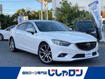 マツダ アテンザ セダン XD Lパッケージ 社外ナビ DVD BT フルセグ Bカメラ 白革
