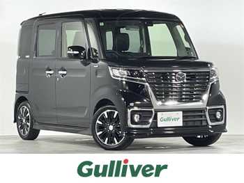 マツダ フレアワゴン カスタムスタイル ハイブリッド XS 両側パワスラ 純正ナビ 禁煙 衝突軽減 ETC