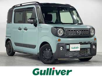 マツダ フレアワゴンタフスタイル ハイブリッドXT 禁煙 純正8型ナビ 全周囲 両側電動 温座席