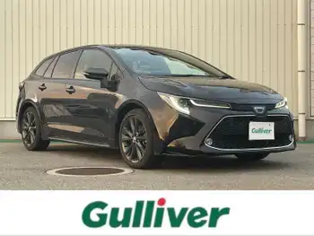 トヨタ カローラツーリング ハイブリッド ダブルバイビー 純正DA/Bt/Miracast/追従クルコン/Hレザー