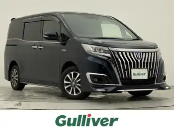 トヨタ エスクァイア ハイブリッド Gi プレミアムパッケージ 禁煙車/ワンオーナー/純正9型ナビ/エアロ