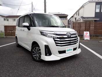 トヨタ ルーミー カスタムG 登録済未使用車 パノラミックビュー　TV