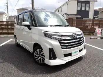 トヨタ ルーミー カスタムG 登録済未使用車 パノラミックビュー TV
