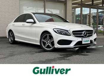 メルセデス・ベンツ Ｃ２００ アバンギャルド AMGライン 純正ナビTV サンルーフ Bカメ パワーシート