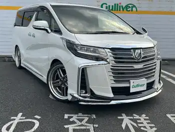 トヨタ アルファード S Cパッケージ TRDフルエアロ　社外マフラー　ローダウン