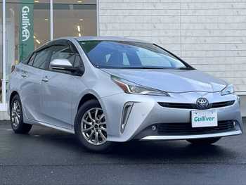 トヨタ プリウス SセーフティプラスⅡ 純正9型ナビ 寒冷地仕様 TV Bカメラ AC100V