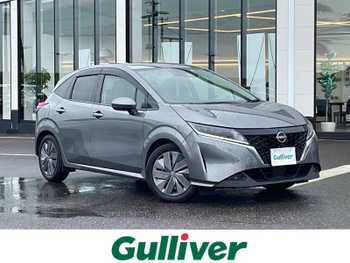 日産 ノート X 純正ナビ LEDライト 前後ドラレコ Bカメラ