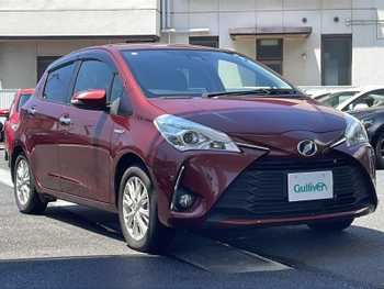 トヨタ ヴィッツ ハイブリッド F アミー 社外ナビ 衝突軽減 バックカメラ ドラレコ
