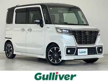 スズキ スペーシア カスタム HYBRID XS ターボ 衝突軽減 純正DAナビ 全方位 両側電動 HUD