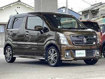 スズキ ワゴンＲ スティングレー HYBRID T 全方位カメラ/純正ナビ/衝突軽減/ETC