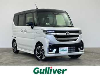 スズキ スペーシア カスタム HYBRID XS 衝突軽減 全方位カメラ 両側パワスラ 禁煙