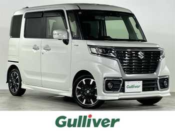 スズキ スペーシア カスタム HYBRID XS ターボ 純正8型ナビ 全方位カメラ 両側パワスラ